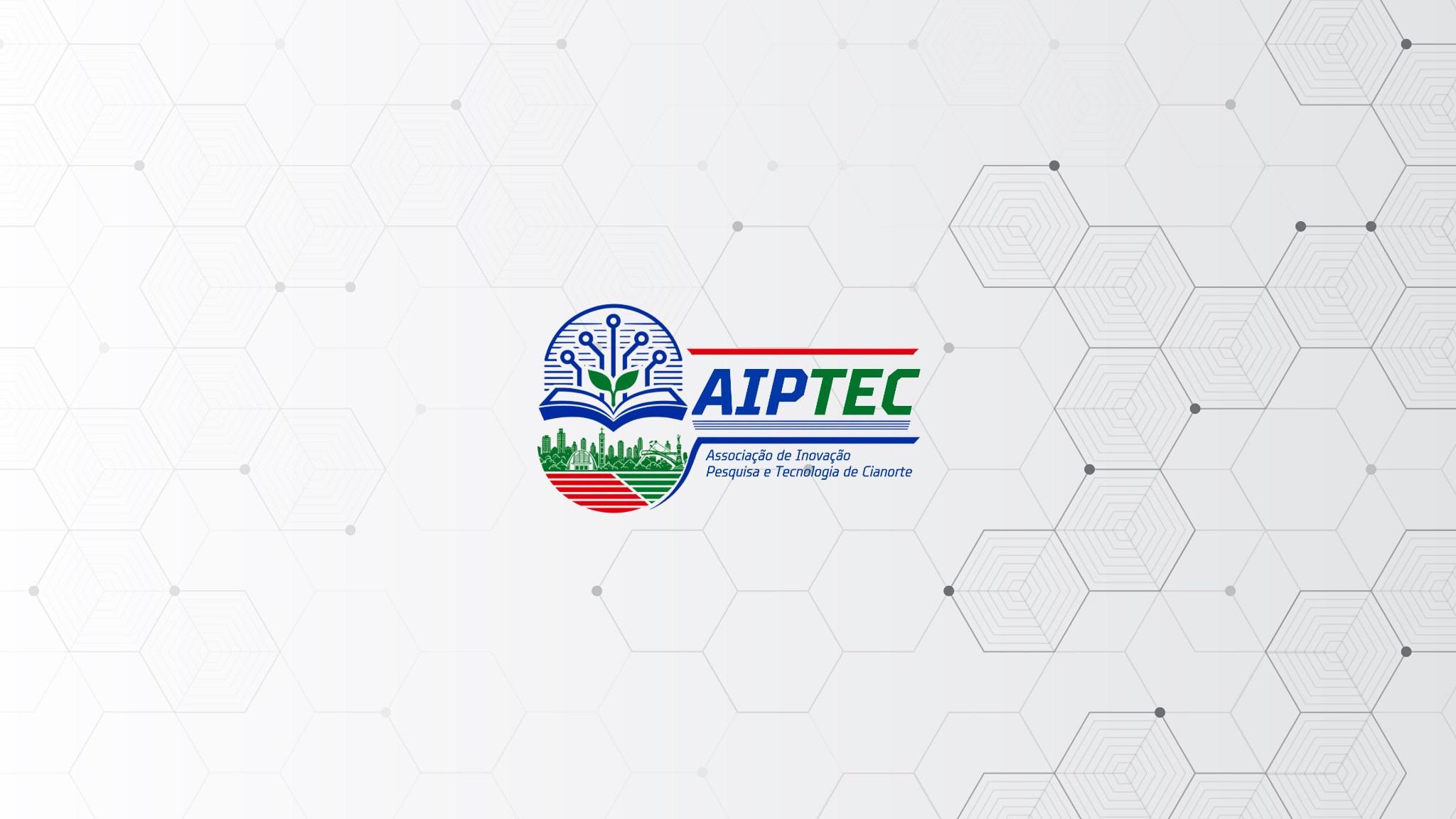 Aplicação recebida da AIPTEC sobre textura hexagonal cinza